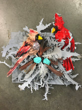Load image into Gallery viewer, Cardinals, bird, sculpture
