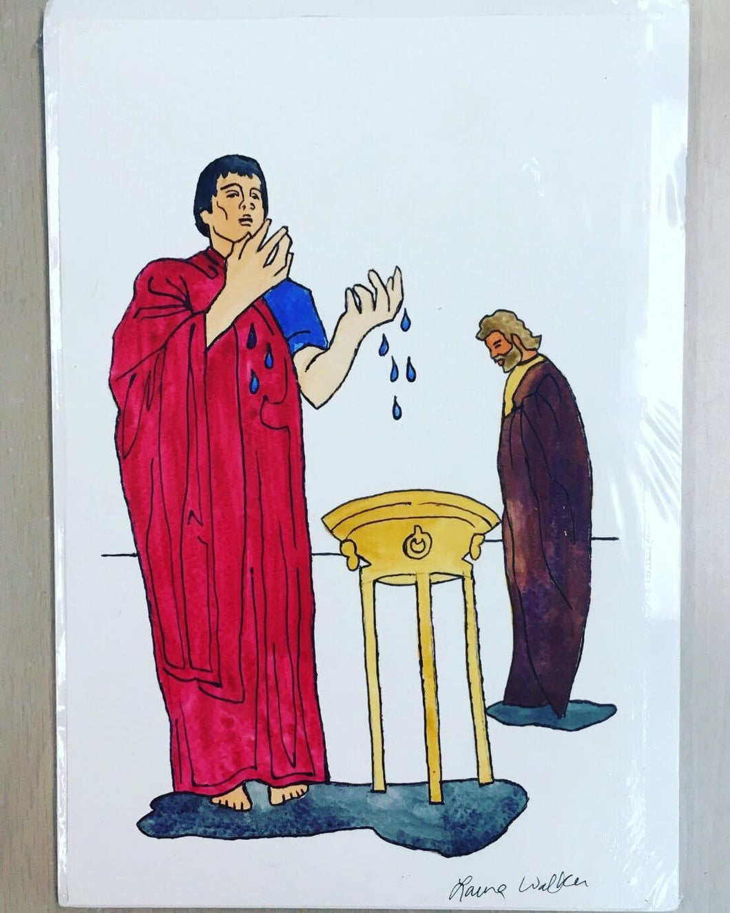Judas, Jesus, illustration